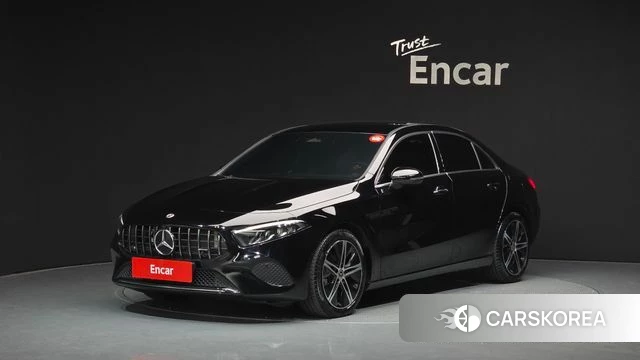 Mercedes-Benz A-Class W177 2024 Черный из Кореи