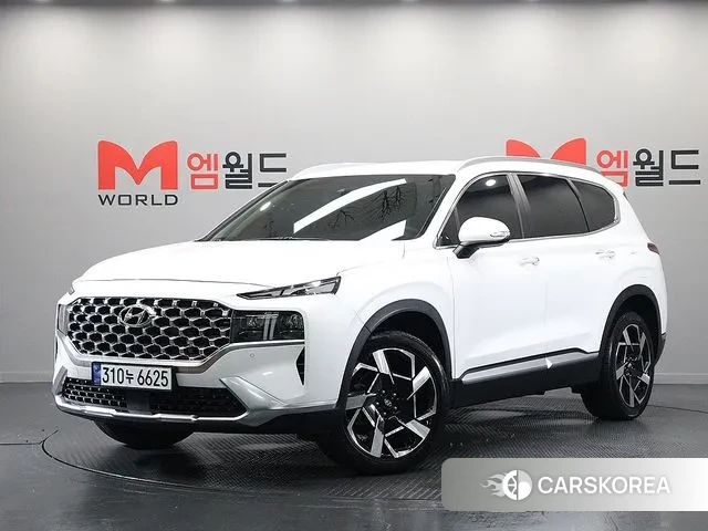 Hyundai The New Santa Fe 2021 Черный из Кореи