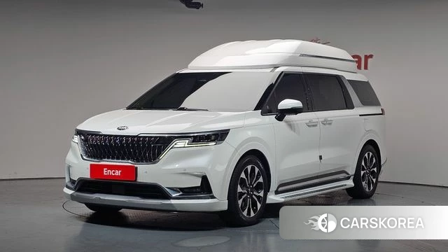 Kia Carnival 4th generation 2021 Белый из Кореи