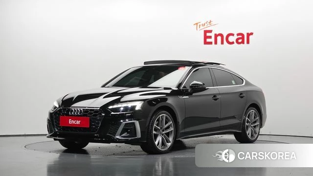 Audi A5 (F5) 2024 Черный из Кореи