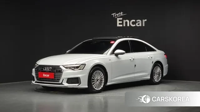 Audi A6 (C8) 2021 Белый из Кореи