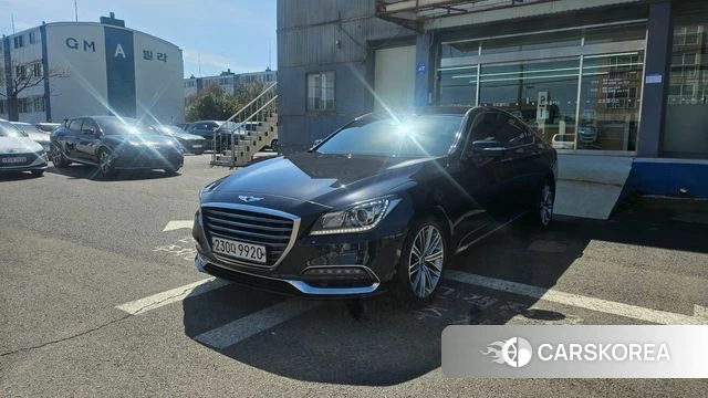 Genesis G80 2018 Черный из Кореи