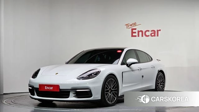Porsche Panamera (971) 2018 Белый из Кореи