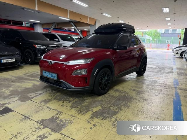 Hyundai Kona Electric 2018 Красный из Кореи
