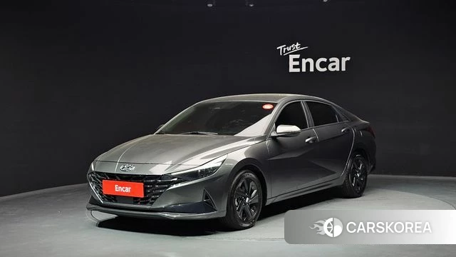 Hyundai Avante (CN7) 2022 Серый из Кореи