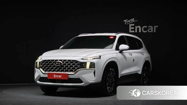 Hyundai The New Santa Fe 2021 Белый из Кореи