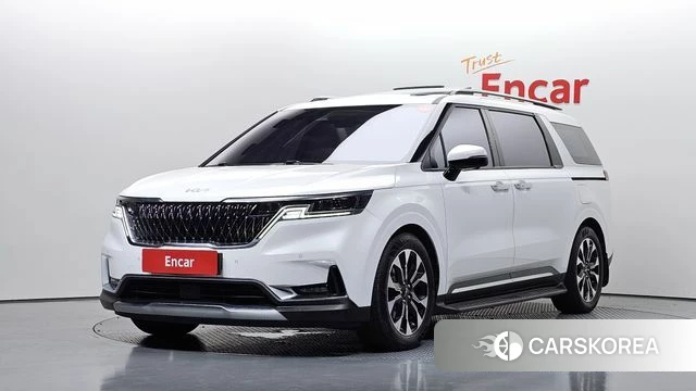 Kia Carnival 4th generation 2021 Белый из Кореи