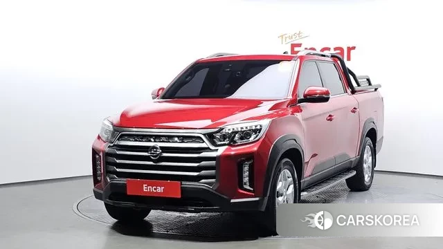 Ssangyong The New Rexton Sports Cannes 2021 Красный из Кореи