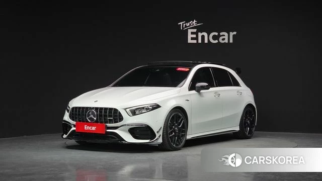 Mercedes-Benz A-Class W177 2022 Белый из Кореи