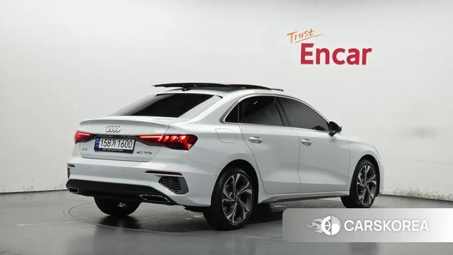 Audi A3 (8Y) 2023 Белый из Кореи