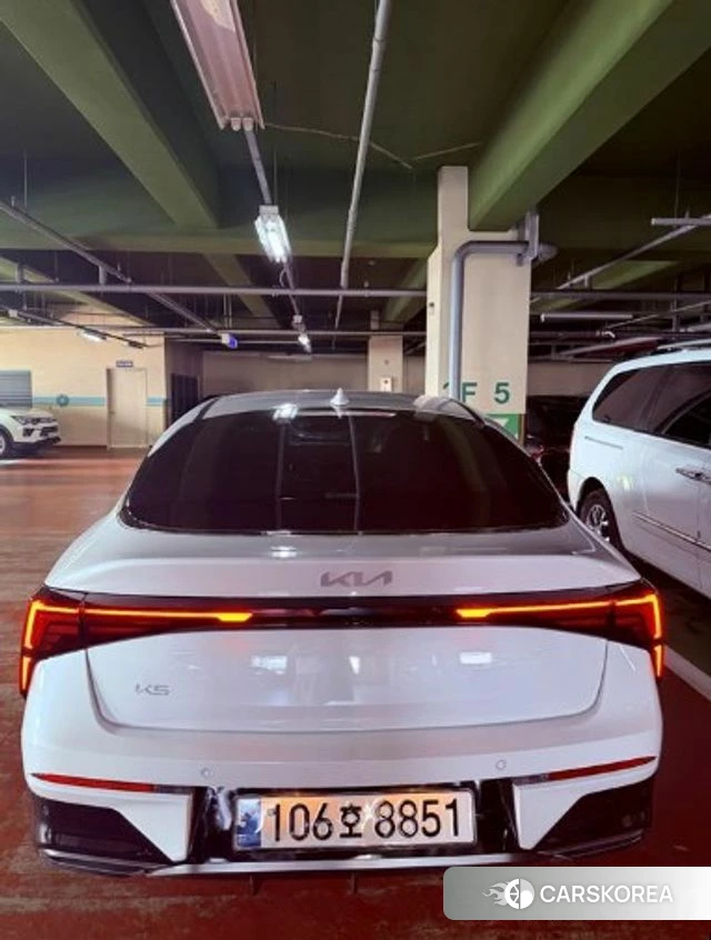 Kia The New K5 3rd generation 2024 Белый из Кореи