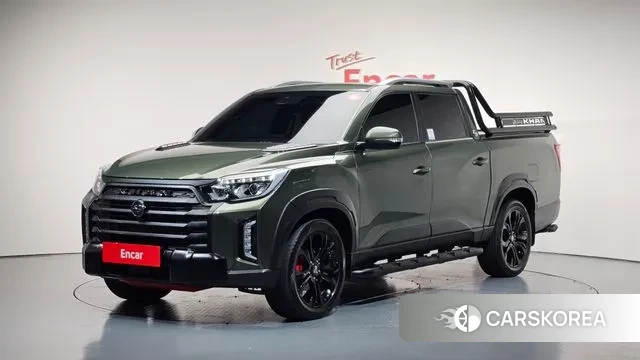 Ssangyong The New Rexton Sports Cannes 2022 Зеленый из Кореи