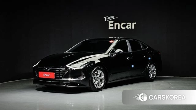 Hyundai Sonata (DN8) 2021 Черный из Кореи