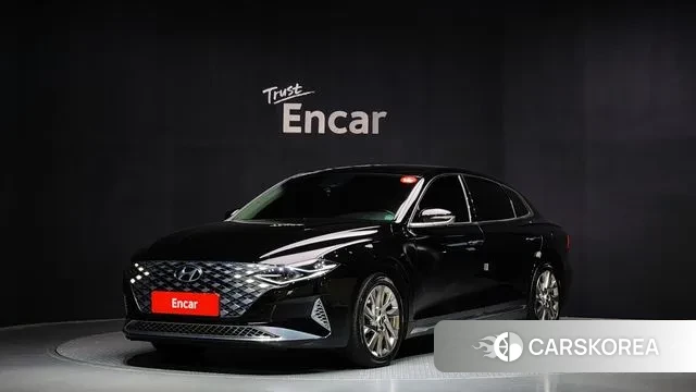Hyundai The New Grandeur IG Hybrid 2021 Черный из Кореи