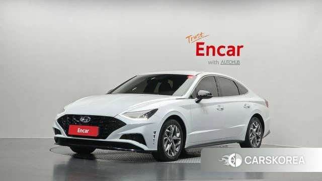Hyundai Sonata (DN8) 2021 Белый из Кореи