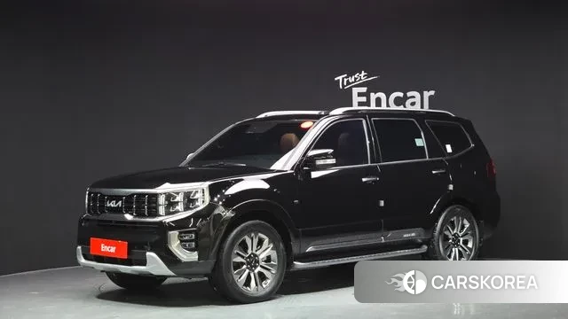 Kia Mohave Master 2023 Черный из Кореи