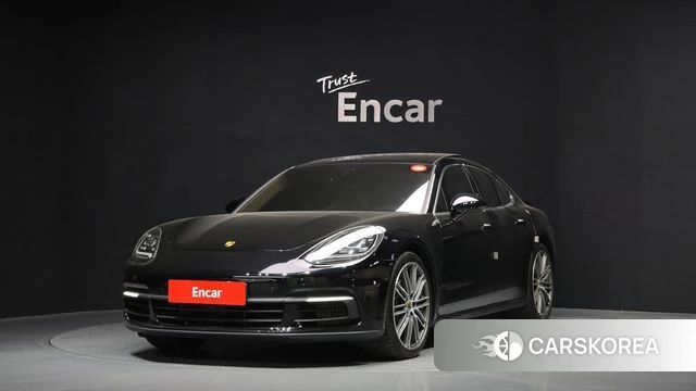 Porsche Panamera (971) 2018 Черный из Кореи