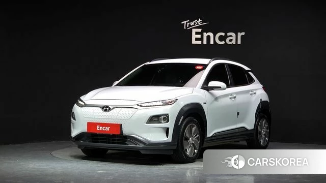 Hyundai Kona Electric 2019 Белый из Кореи