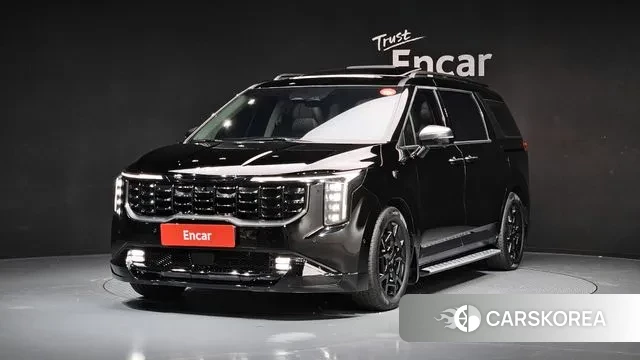 Kia The New Carnival 4th Generation 2024 Черный из Кореи