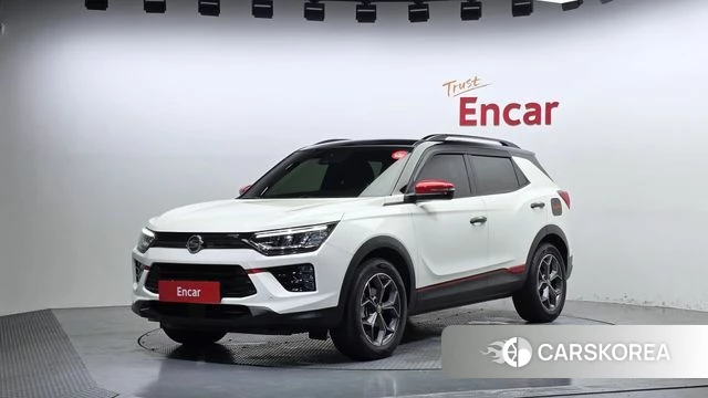 Ssangyong Beautiful Korando 2021 Белый из Кореи
