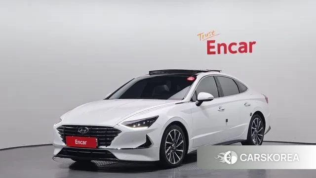 Hyundai Sonata (DN8) 2019 Белый из Кореи