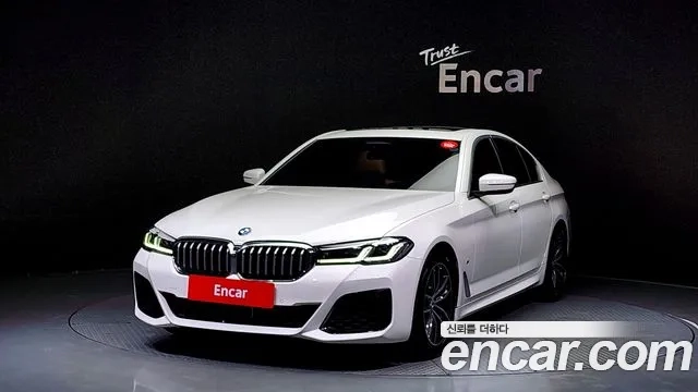 BMW 5 Series (G30) 2021 Белый из Кореи