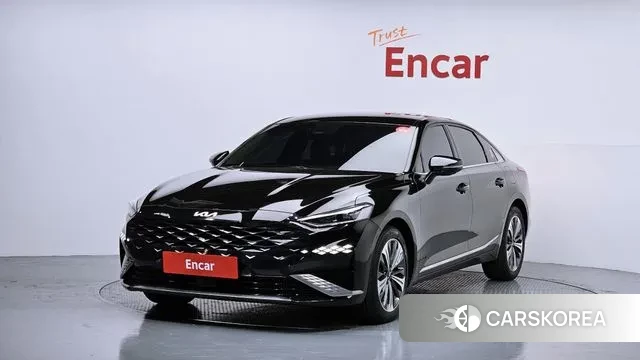 Kia K8 2021 Черный из Кореи