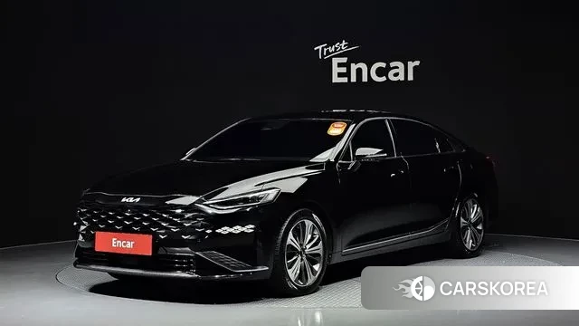 Kia K8 Hybrid 2021 Черный из Кореи