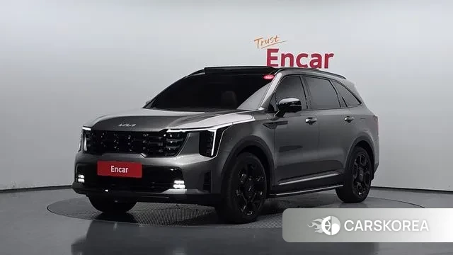 Kia The New Sorento 4th Generation 2024 Серебристо-серый из Кореи