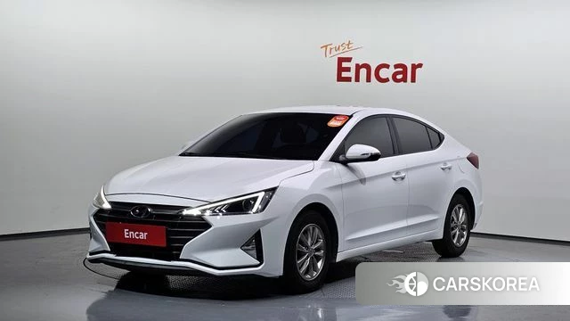 Hyundai The New Avante AD 2019 Белый из Кореи