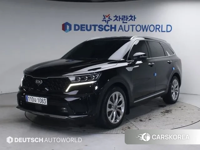 Kia Sorento 4th Generation 2021 Черный из Кореи