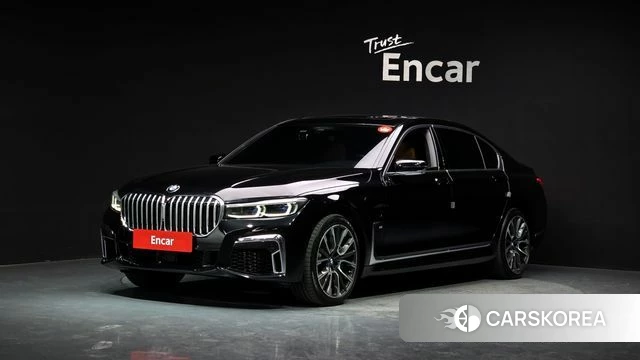 BMW 7 Series (G11) 2021 Черный из Кореи