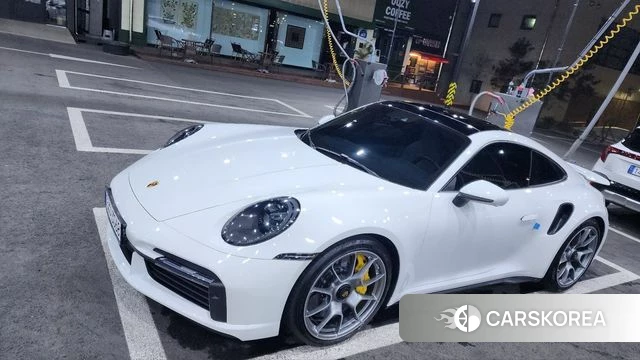 Porsche 911(992) 2021 Белый из Кореи