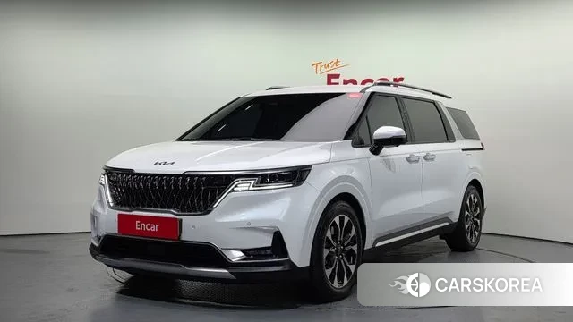 Kia Carnival 4th generation 2021 Белый из Кореи