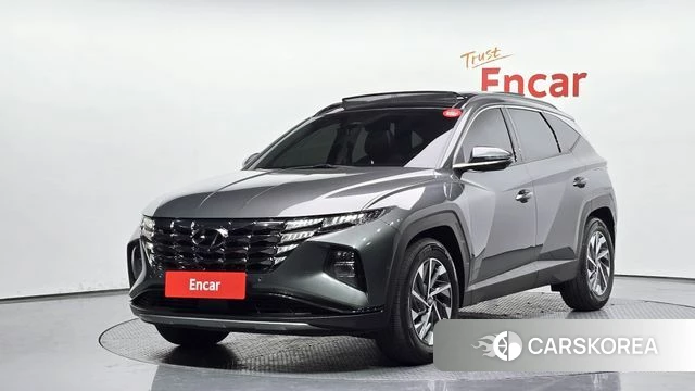 Hyundai Tucson Hybrid (NX4) 2021 Серый из Кореи