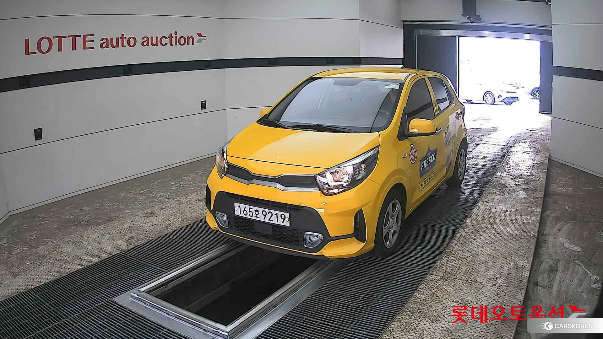 Kia Morning 2022 Clear White из Кореи