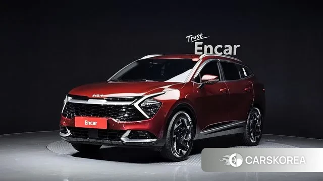 Kia Sportage 5th Generation 2021 Красный из Кореи