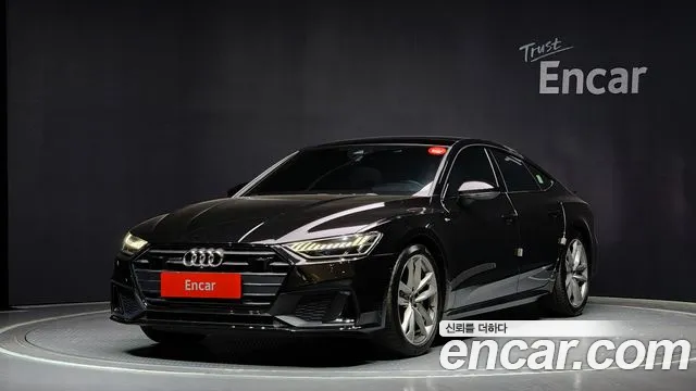 Audi A7 (4K) 2022 Черный из Кореи