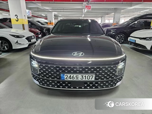 Hyundai Grandeur (GN7) 2023 Черный из Кореи