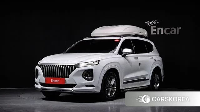 Hyundai Santa Fe TM 2019 Белый из Кореи