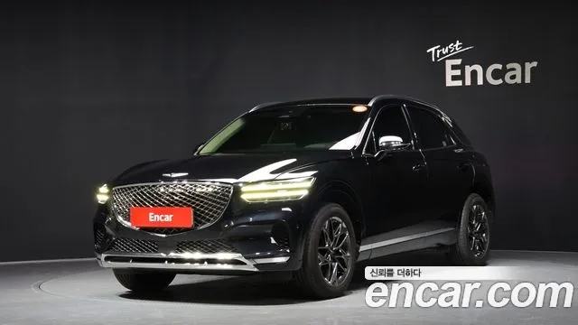 Genesis GV70 2021 Черный из Кореи