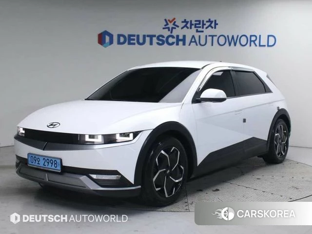 Hyundai Ionic 5 2021 Белый из Кореи