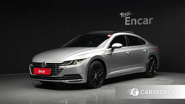 Volkswagen Arteon 2019 Серебристо-серый из Кореи