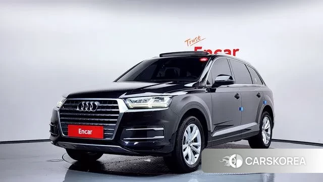 Audi Q7 (4M) 2019 Черный из Кореи