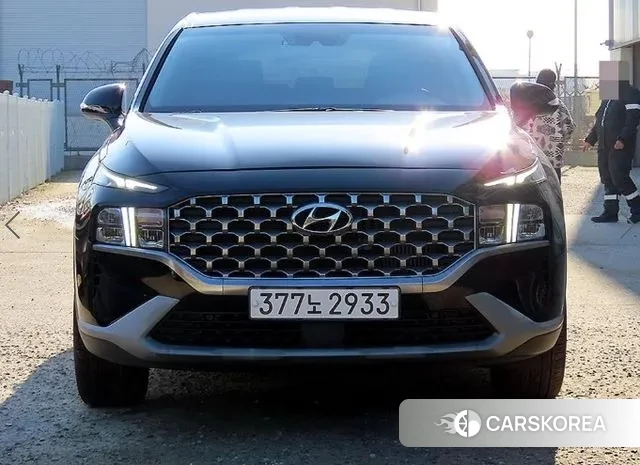 Hyundai The New Santa Fe 2021 Черный из Кореи