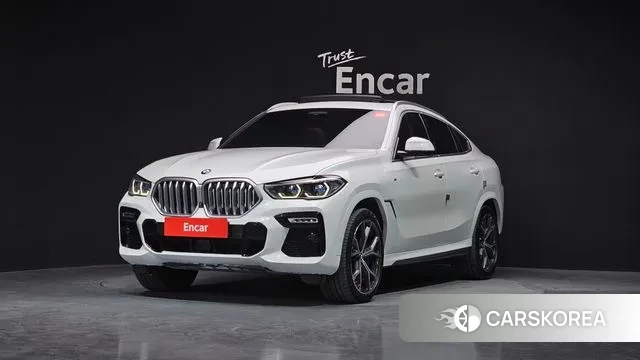 BMW X6 (G06) 2020 Белый из Кореи