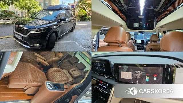 Kia Carnival 4th generation 2022 Черный из Кореи