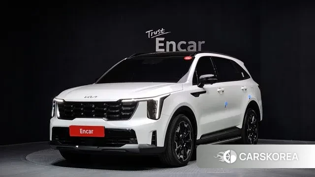 Kia The New Sorento 4th Generation 2023 Белый из Кореи