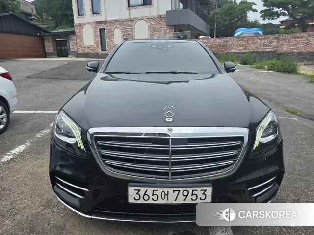 Mercedes-Benz S-Class W222 2019 Черный из Кореи