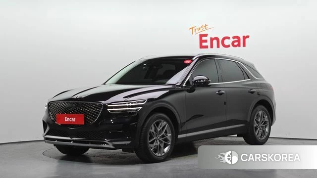 Genesis GV70 2021 Черный из Кореи